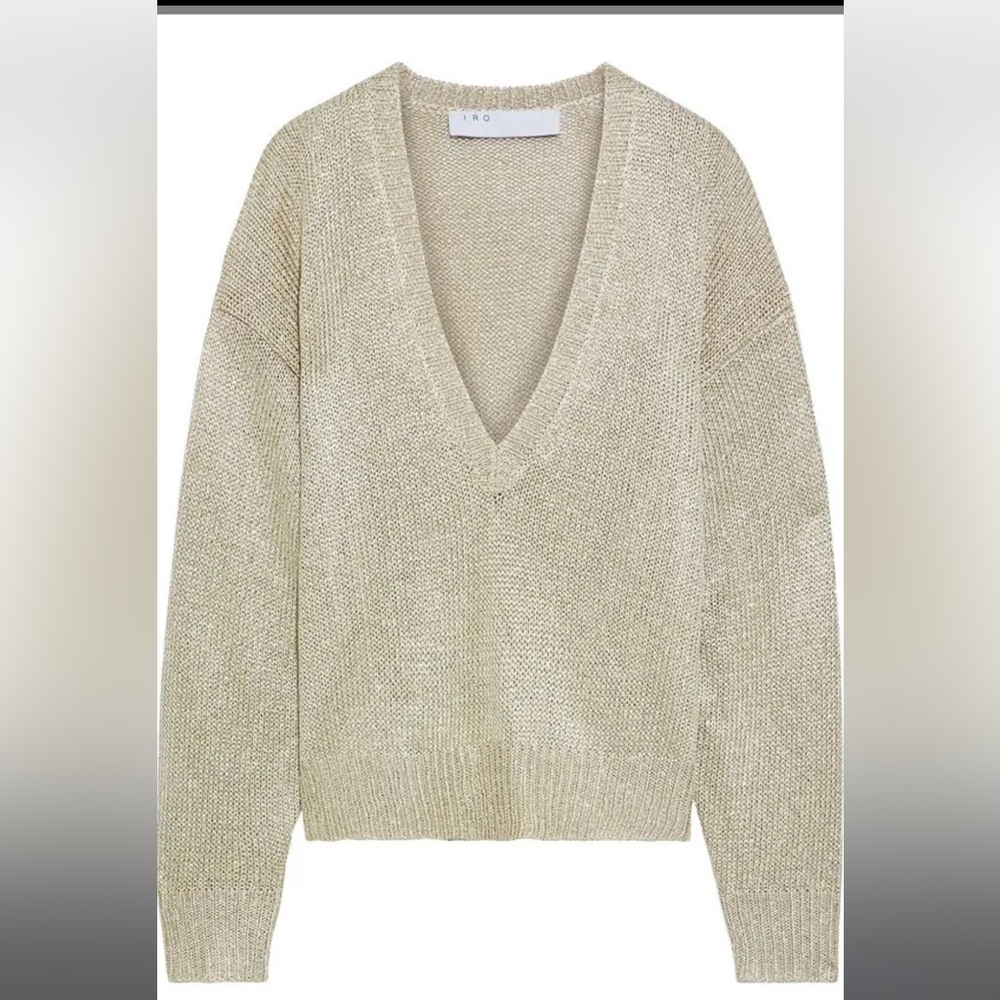 Gold knit sweater IRO